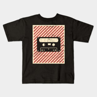 Vintage Style Cassette Poster Kids T-Shirt